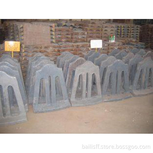 Combined Self-fastened Ball Mill Lining More Than HRc52 Har